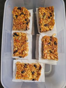 Storing Granola Bars