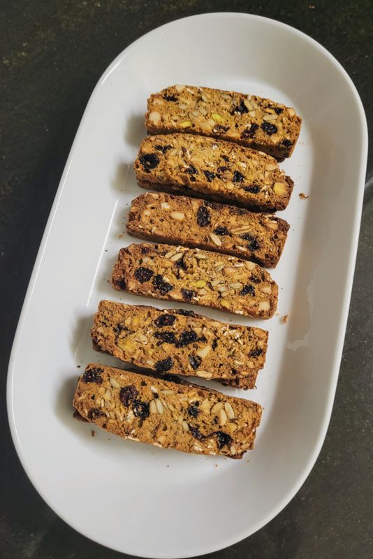 Nuts, Seeds, Fruit Rusk