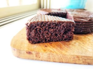 Chocolate Semolina Cake