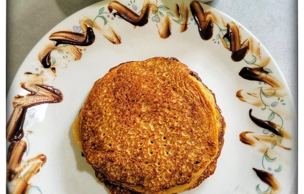 Eggless Sourdough Pancakes